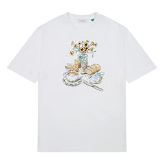 Edmmond Studios - Edmmond Breakfast Organic Cotton T-Shirt | White