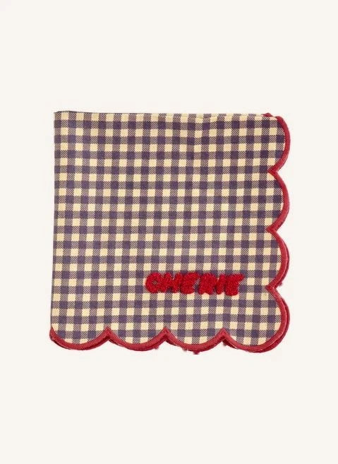 Rice - Cherie Napkin | Purple