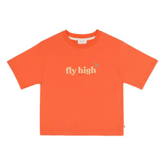 Jenest - Mase Fly High Organic Cotton T-Shirt | Orange
