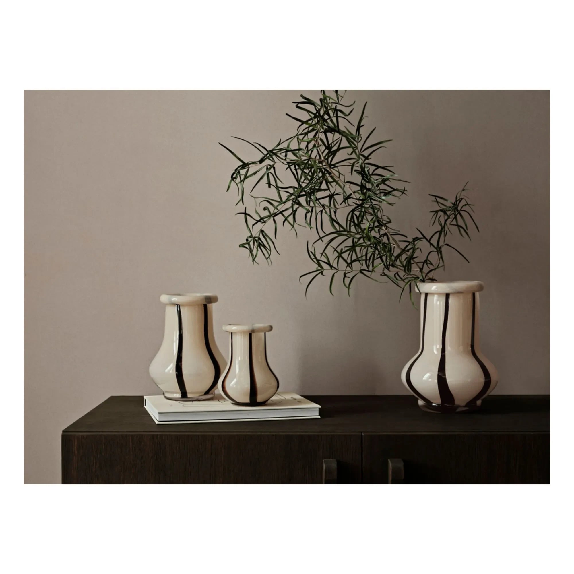 Ferm Living - Riban vazo | Krem