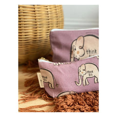 Studio Loco - Elephant Clutch Bag | Mauve