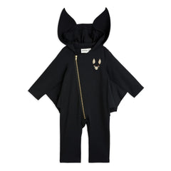 Mini Rodini - Organic Cotton Bat Suit | Black
