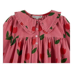 Emile et Ida - Ample Tulip Elbise | Pembe