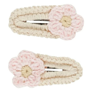 Rylee + Cru - 2-Piece Floral Hairpin Set | Pink