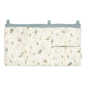 Cam Cam - Sea Garden Crib Pocket | Blue