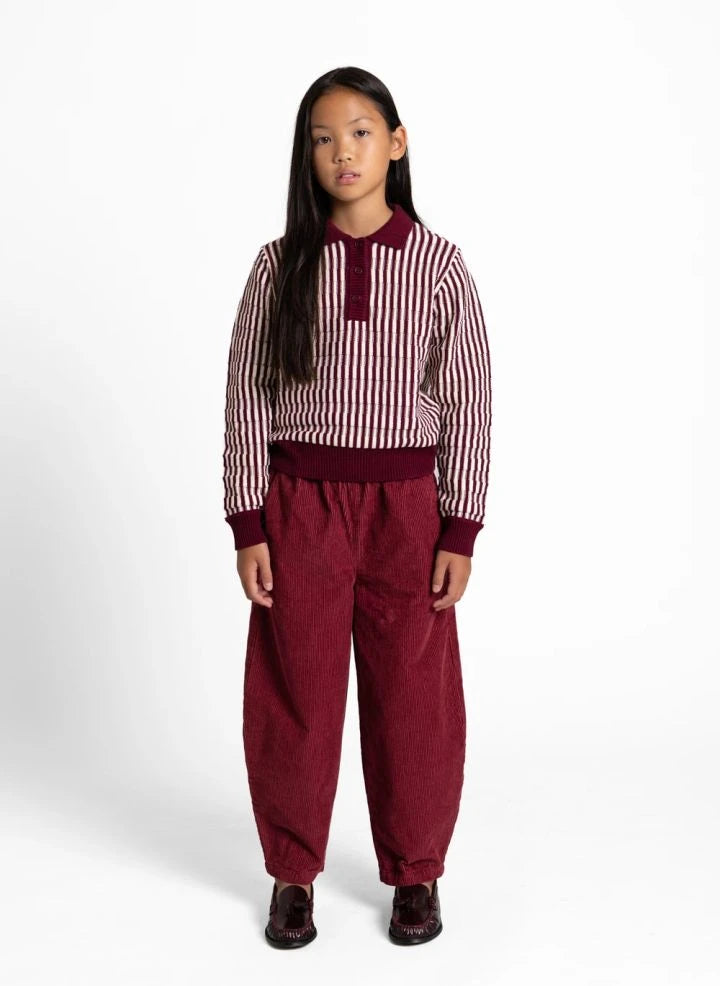 Smallable Kid - Duke Loafers | Burgundy