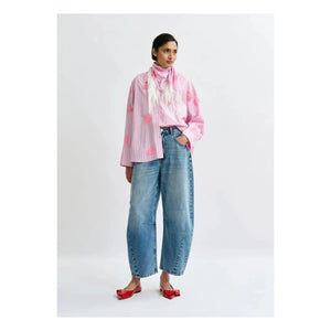 Essentiel Antwerp - Jalinki Embroidered Shirt | Pink