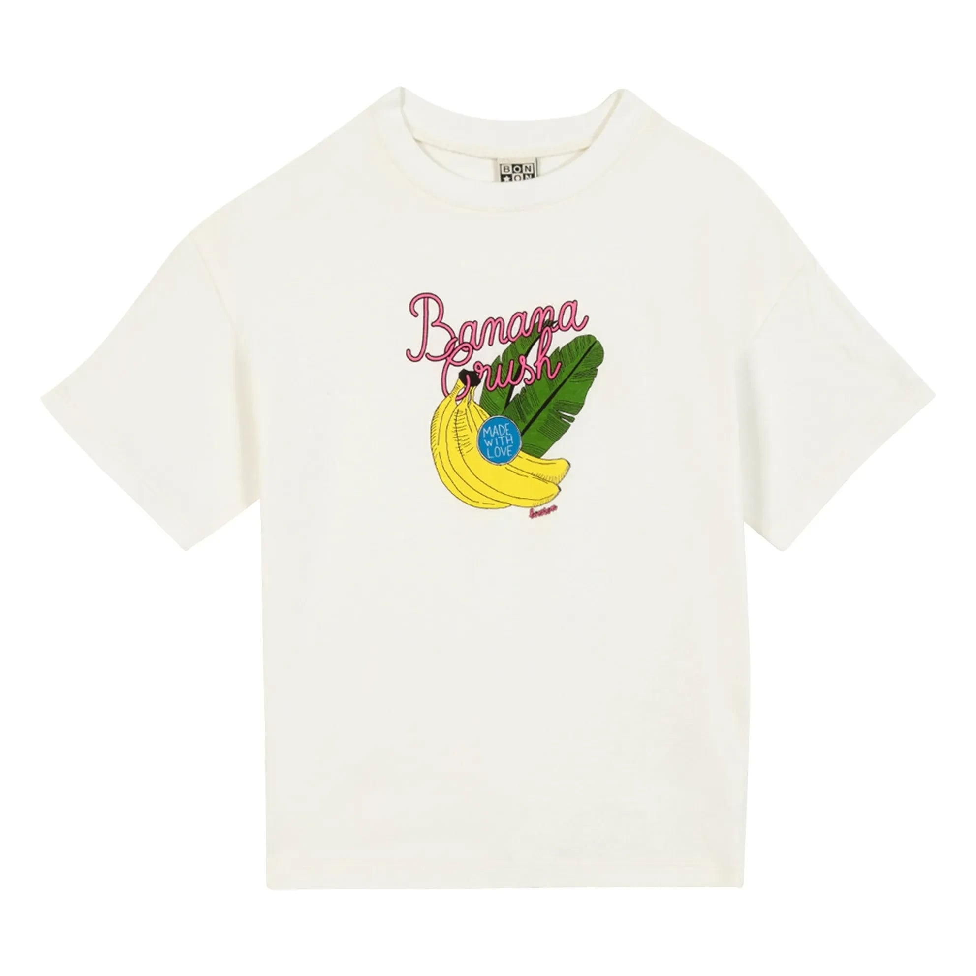 Bonton - Livo Banana T-Shirt | Ecru