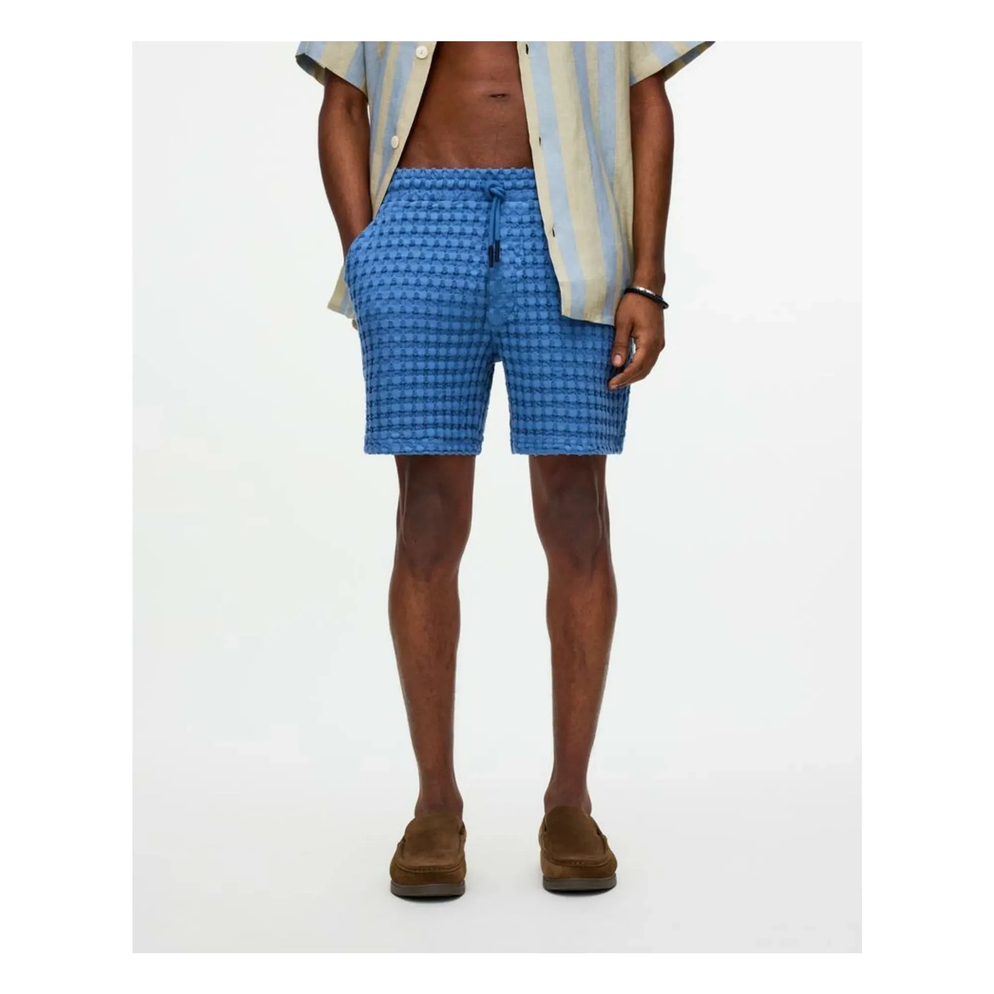 OAS - Short Coronet Porto Waffle | Blue