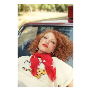 Sisters Department - Marta Linen & Cotton T-Shirt | Ecru