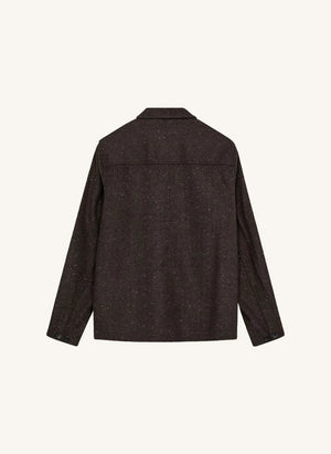 Anerkjendt - Akoscar Check Wool Overshirt | Gray