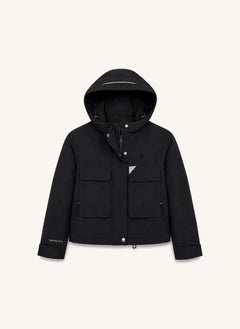 Töastie - Recycled Fiber Lined Waterproof Windbreaker | Black