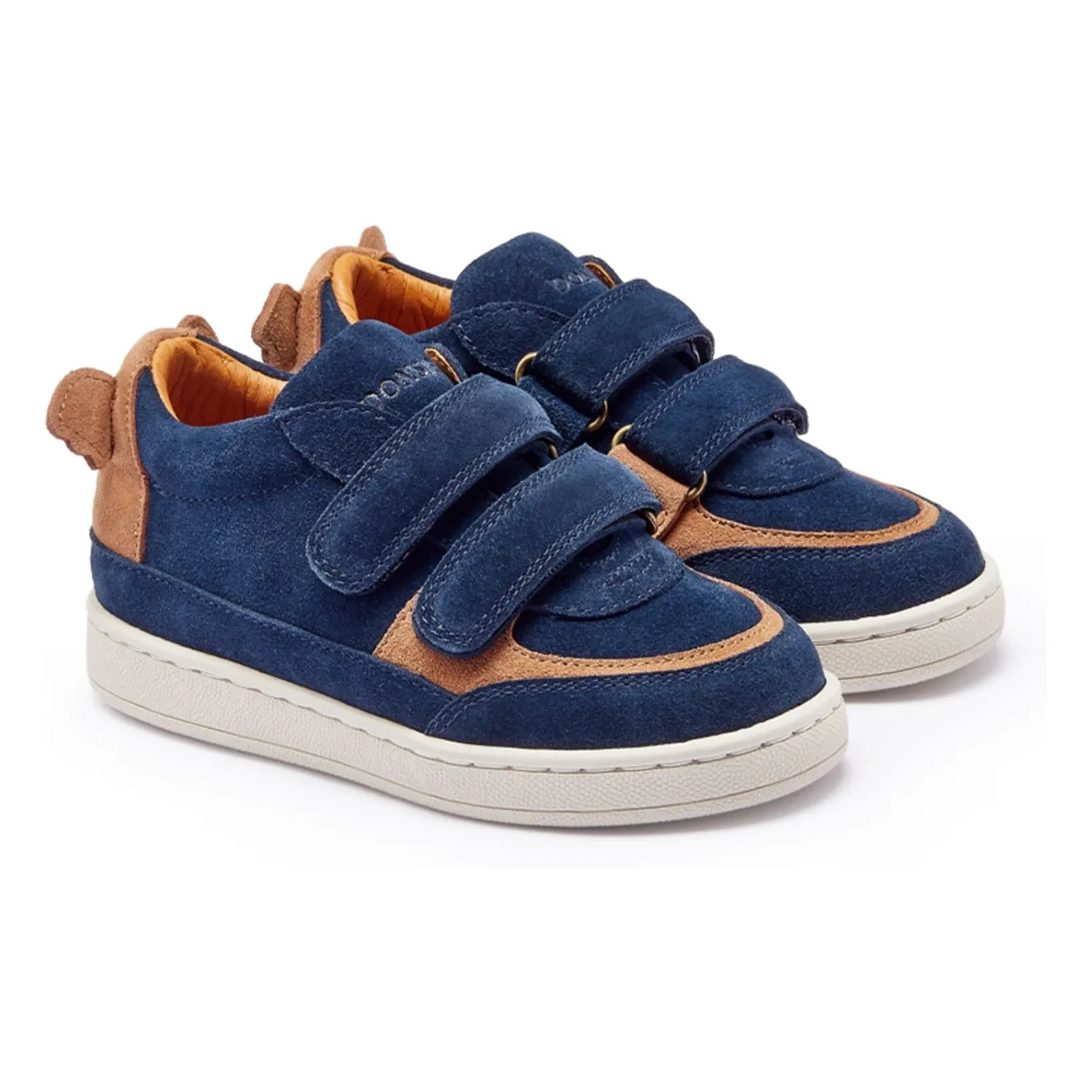 Donsje - Rinou Koala Suede Toothed Sneakers | Night Blue