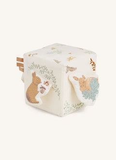 Cam Cam - Woodland Activity Cube | Ecru
