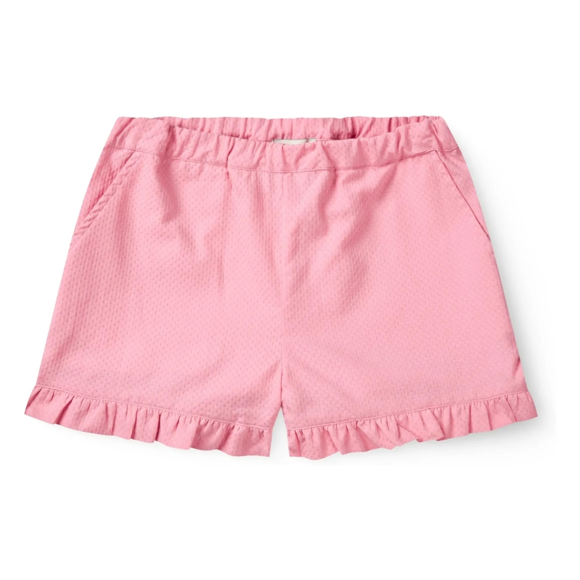 Copenhagen Colors - Organic cotton ruffle shorts | Pink