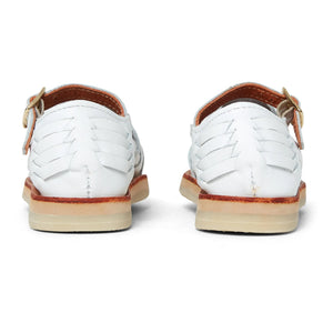 Mapache - Alegria Sandals | White