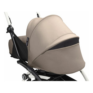 Stokke® - YOYO³ 0+ newborn baby stroller White frame | Taupe brown