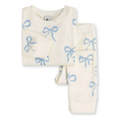 Sleepy Doe - Organic Cotton Knotted Pajamas | Ecru