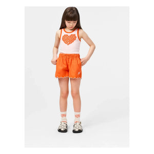 Molo - Addie Organic Cotton Shorts | Orange