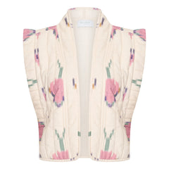 By Bar - Isla Ikat Cotton Jacket | Ecru