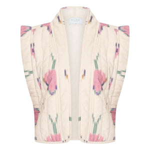 By Bar - Isla Ikat Cotton Jacket | Ecru