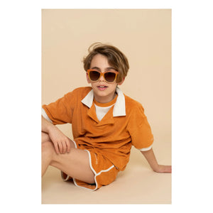 Grech & Co - Wayfarer Ombre Sunglasses | Orange