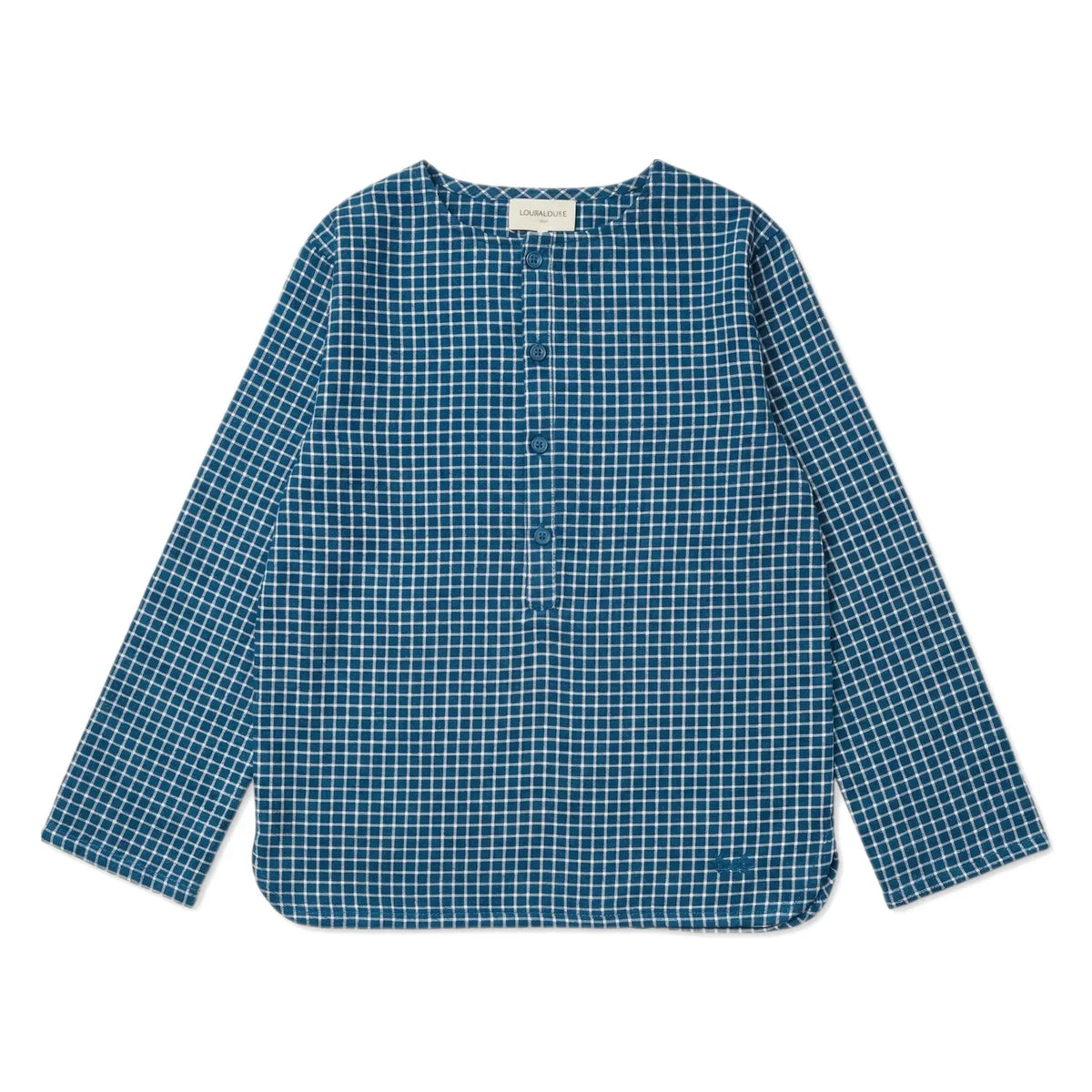 Louis Louise - Oncle Checked Shirt | Blue