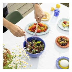 &Klevering - Pink Salad Serving Spoon Set