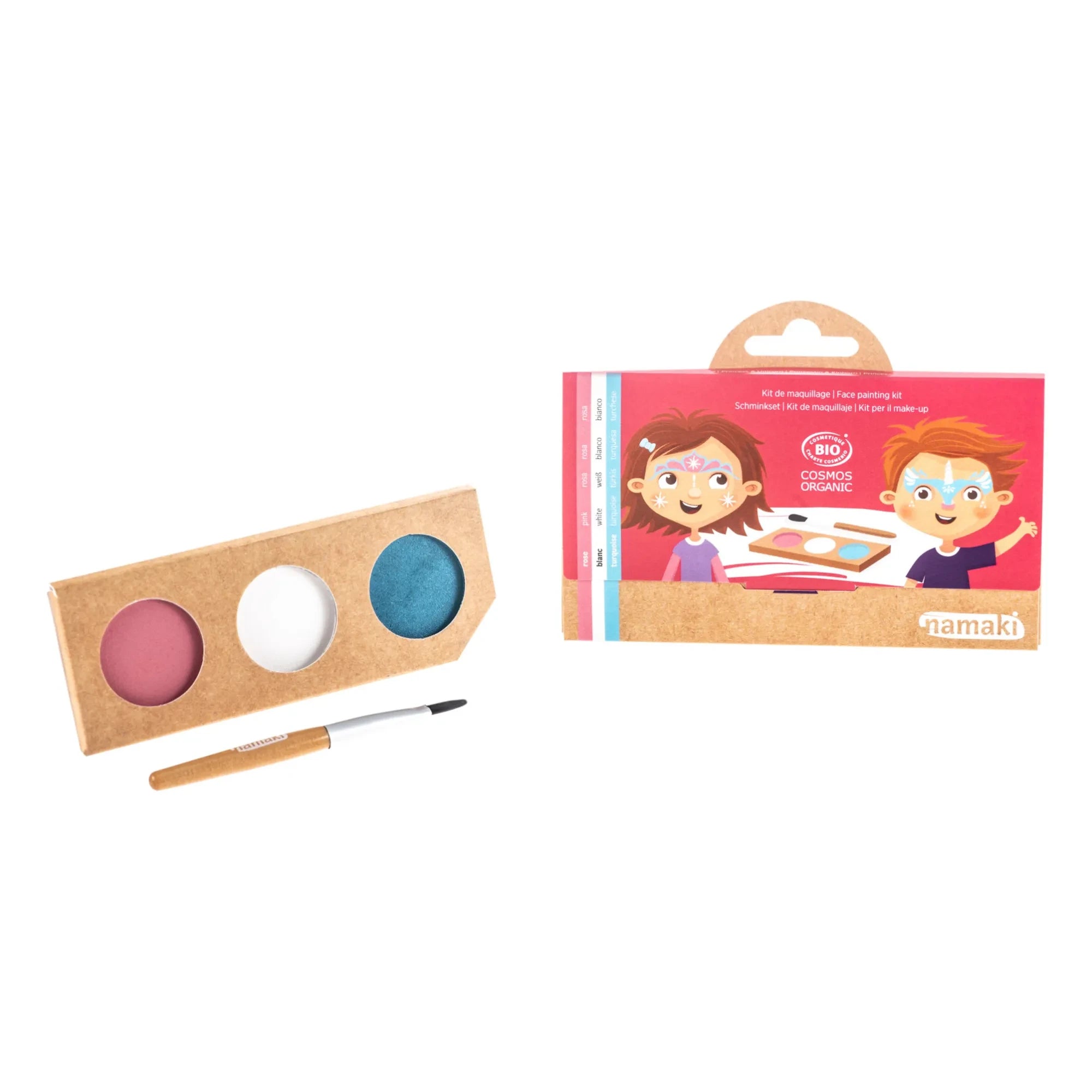 Namaki - Princess & Unicorn 3-Eyed Makeup Set | Pink