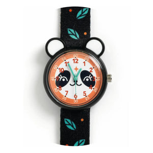 Djeco - TICLOCK - Panda Watch | Black
