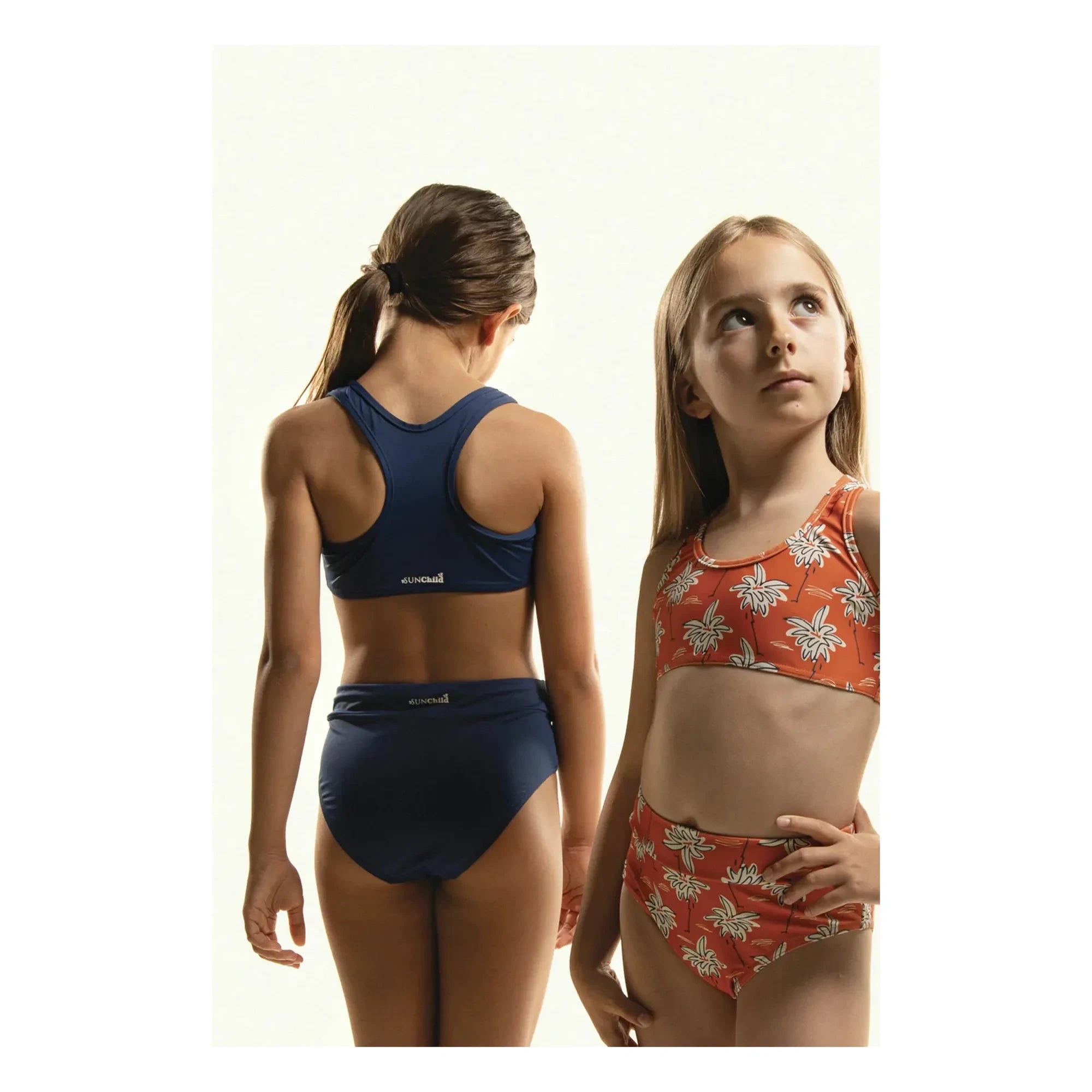 Sunchild - Luisa Retro Palm Swimsuit | Orange