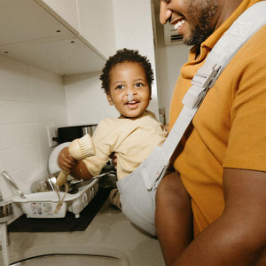 Ergobaby Upsie Sling Carrier - Pearl Grey-Baby Carriers-Pearl Grey-One Size | Natural Baby Shower