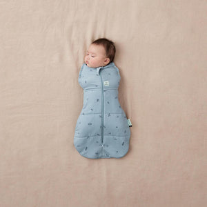 ergoPouch Organic Winter Cocoon Swaddle Sleeping Bag - 2.5 TOG - Dragonfly-Sleepsack Swaddles-Dragonfly-0-3m | Natural Baby Shower