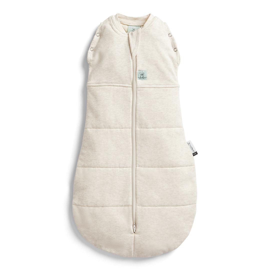 ergoPouch Organic Winter Cocoon Swaddle Sleeping Bag - 2.5 TOG - Oatmeal-Sleepsack Swaddles-Oatmeal-0-3m | Natural Baby Shower