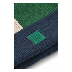 Liewood - Ezra Colorblock Organic Cotton Hat | Navy Blue