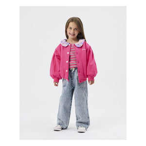 Goldie + Ace - Kareli Yaka Yelek | Pembe