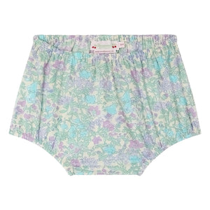 Bonpoint - Liberty Organic Cotton Bloomer Aki | Green Water