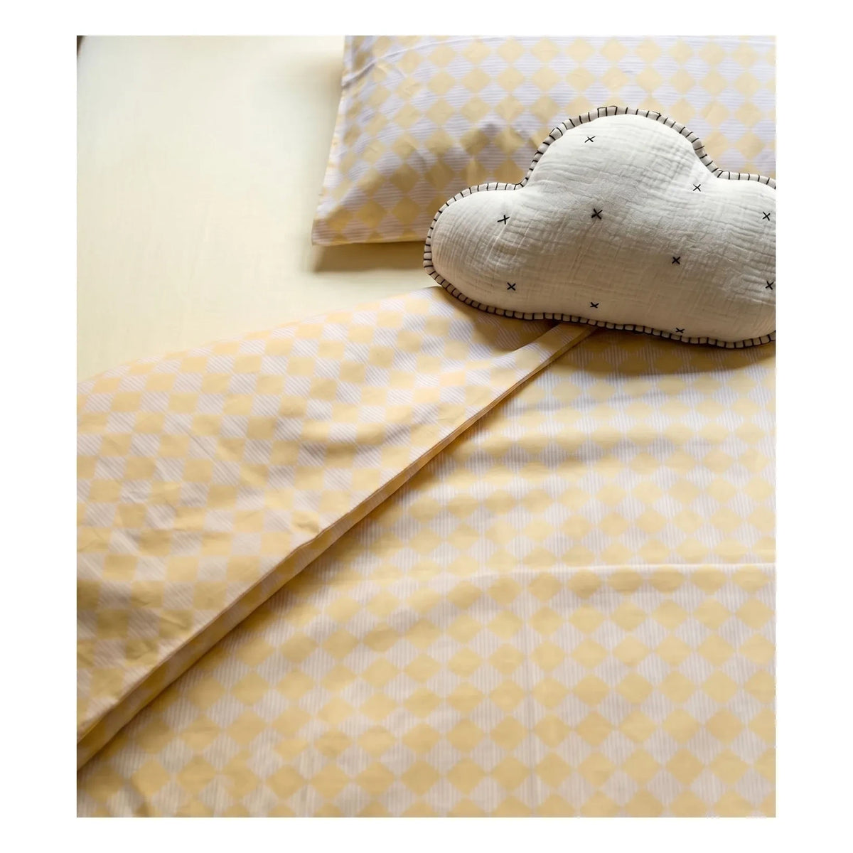 Editions Aimable - Doris fitted sheet | Vanilla Gauze