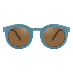 Grech & Co - Classic Polarized Natural Fiber Sunglasses | Blue