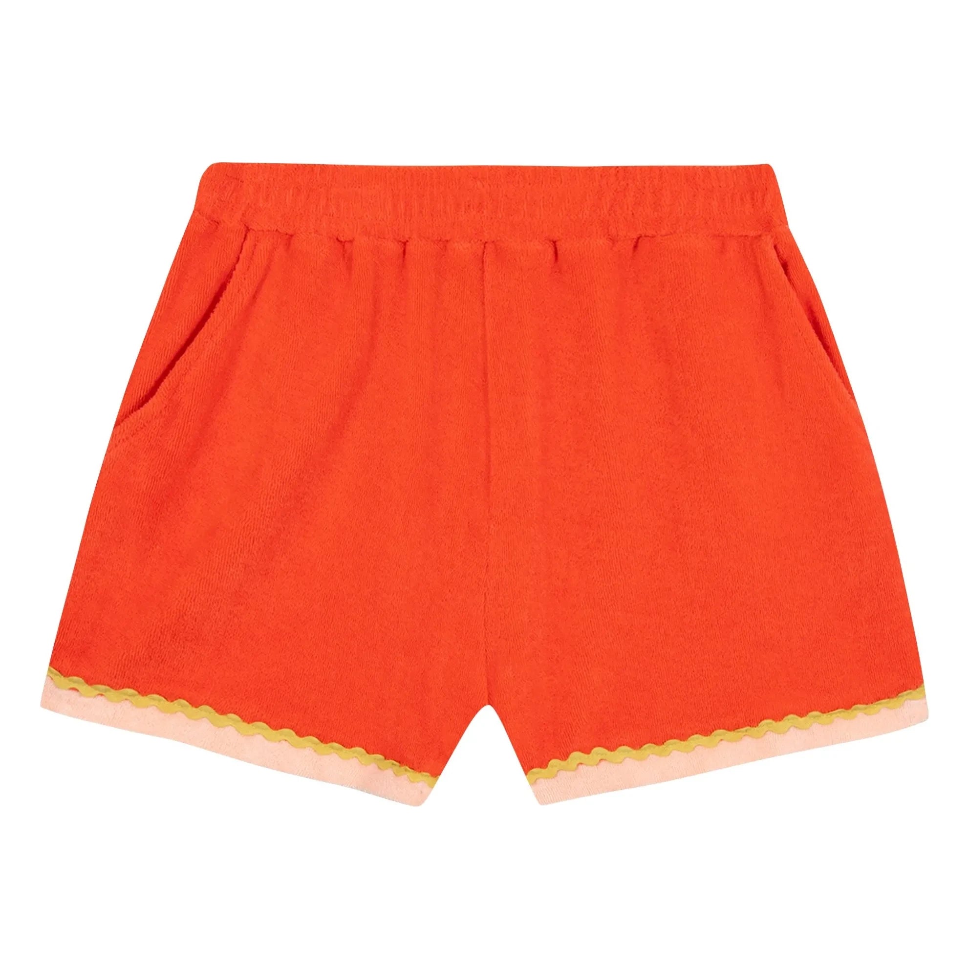 Bonton - Livi Towel Shorts | Red