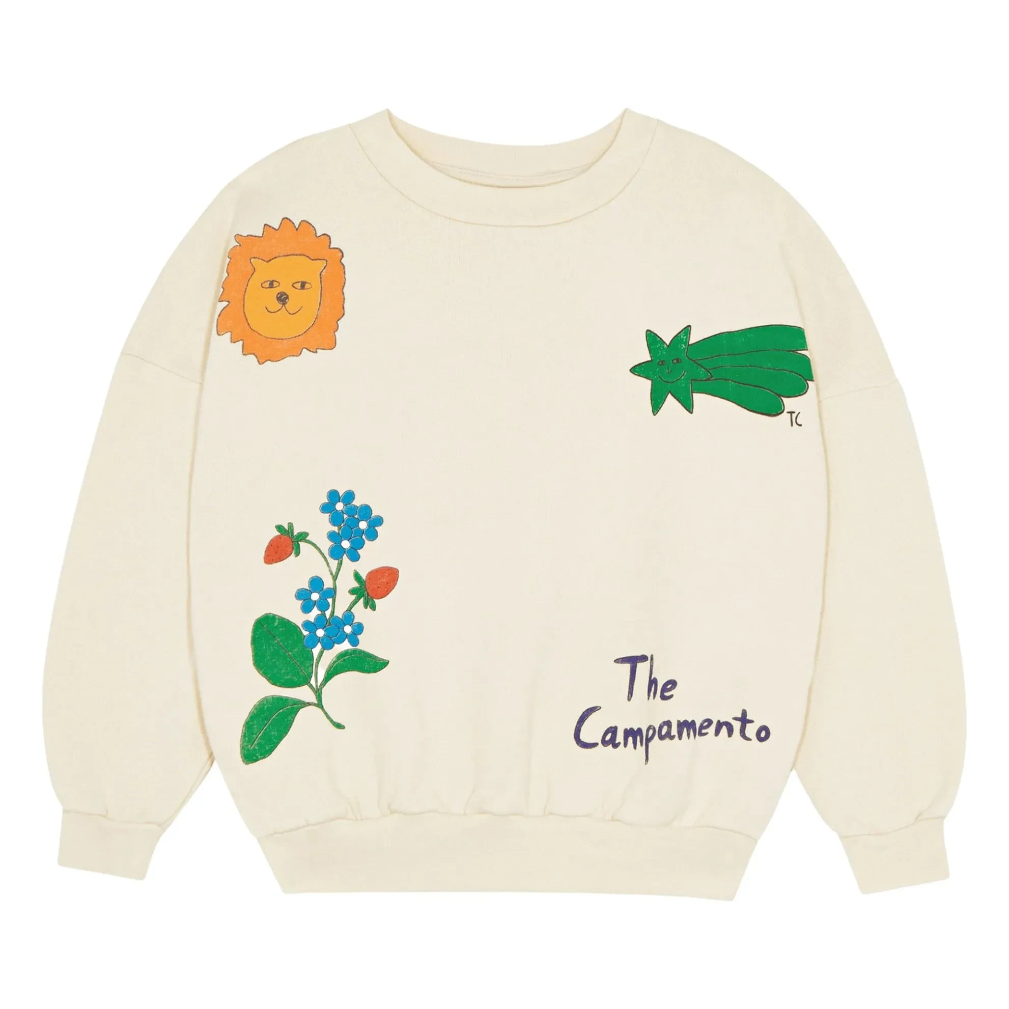 The Campamento - Oversized Sweatshirt The Campamento | Ecru