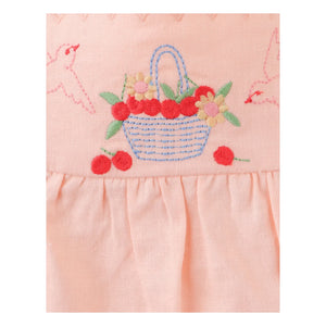Gingersnaps - Hinata Linen Top and Shorts Set | Peach