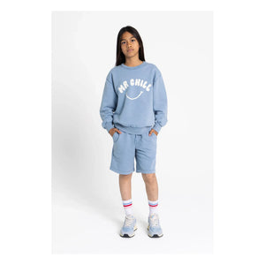 Hundred Pieces - Ryde Organic Cotton Sweatshirt | Gray Blue
