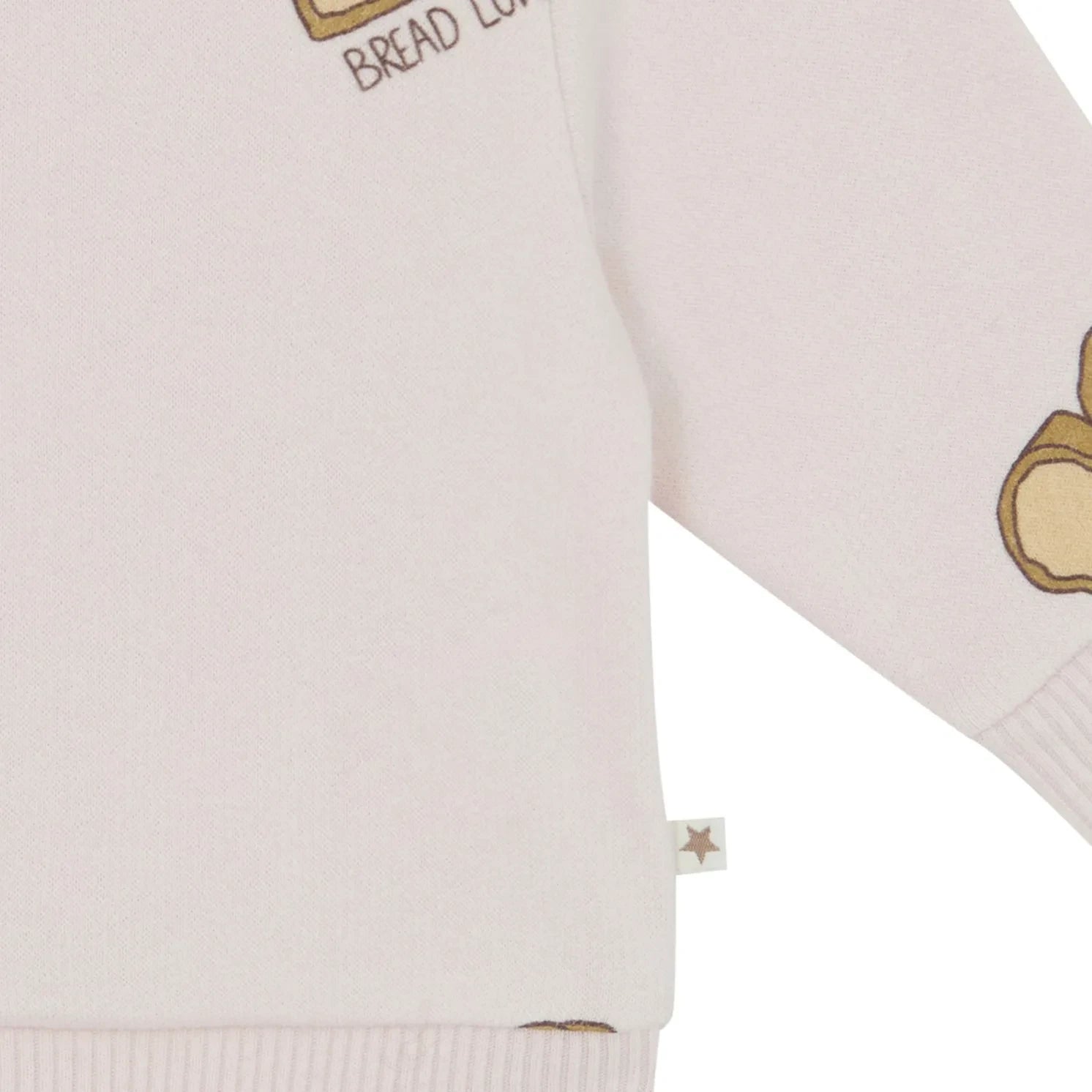 Bonton - Pink Smily Bread Sweatshirt