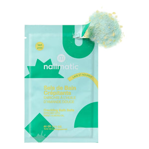 Nailmatic Kids - Renkli çıtırdayan banyo tuzları - 60 g | Yeşil