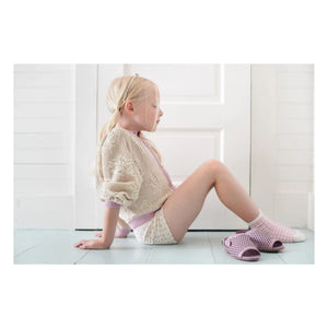 Soor Ploom - Organic Cotton Floral Pattern Shorts | Off White