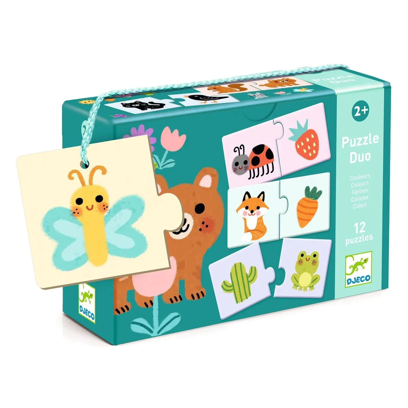Djeco - Colors Duo Puzzle
