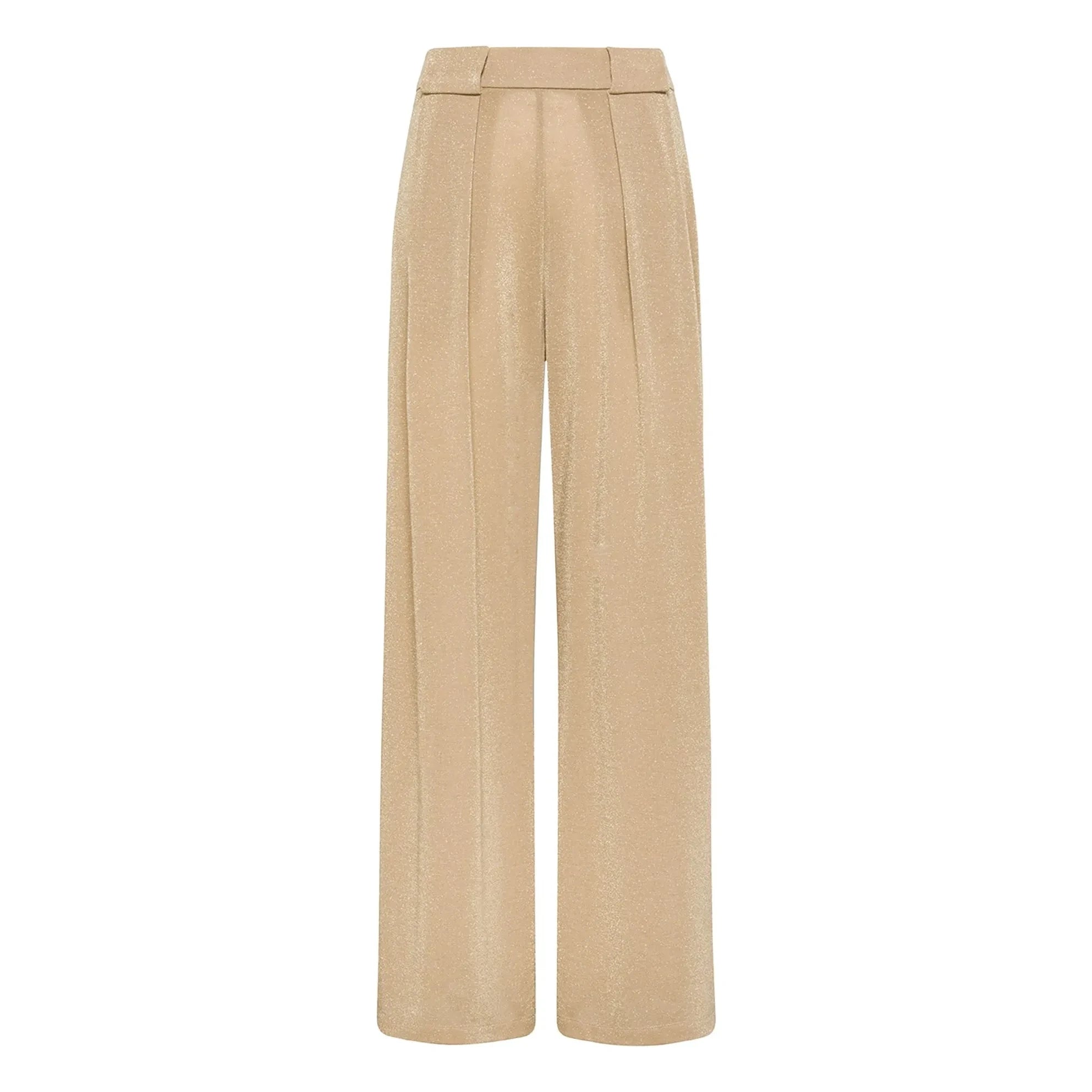 Momoni - Aspen Metallic Pants | Gold