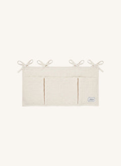 Editions Aimable - Roch bed storage unit | Ivory Gauze