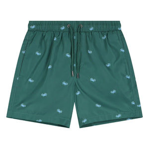 Beachlife - Crab Swim Shorts | Chrome Green